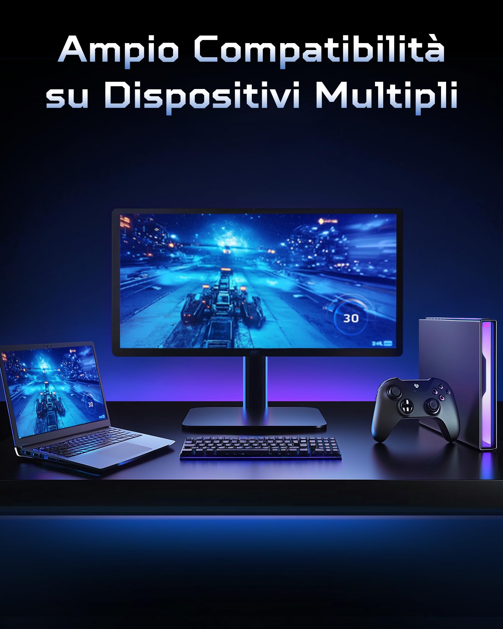 Acer Predator GM9 M.2 NVMe SSD 1TB PCIe 5.0 – Velocità di lettura fino a 14500 MB/s – Disco interno Gen5 per uso professionale – Alimentazione per il gioco compatibile con PC e laptop.