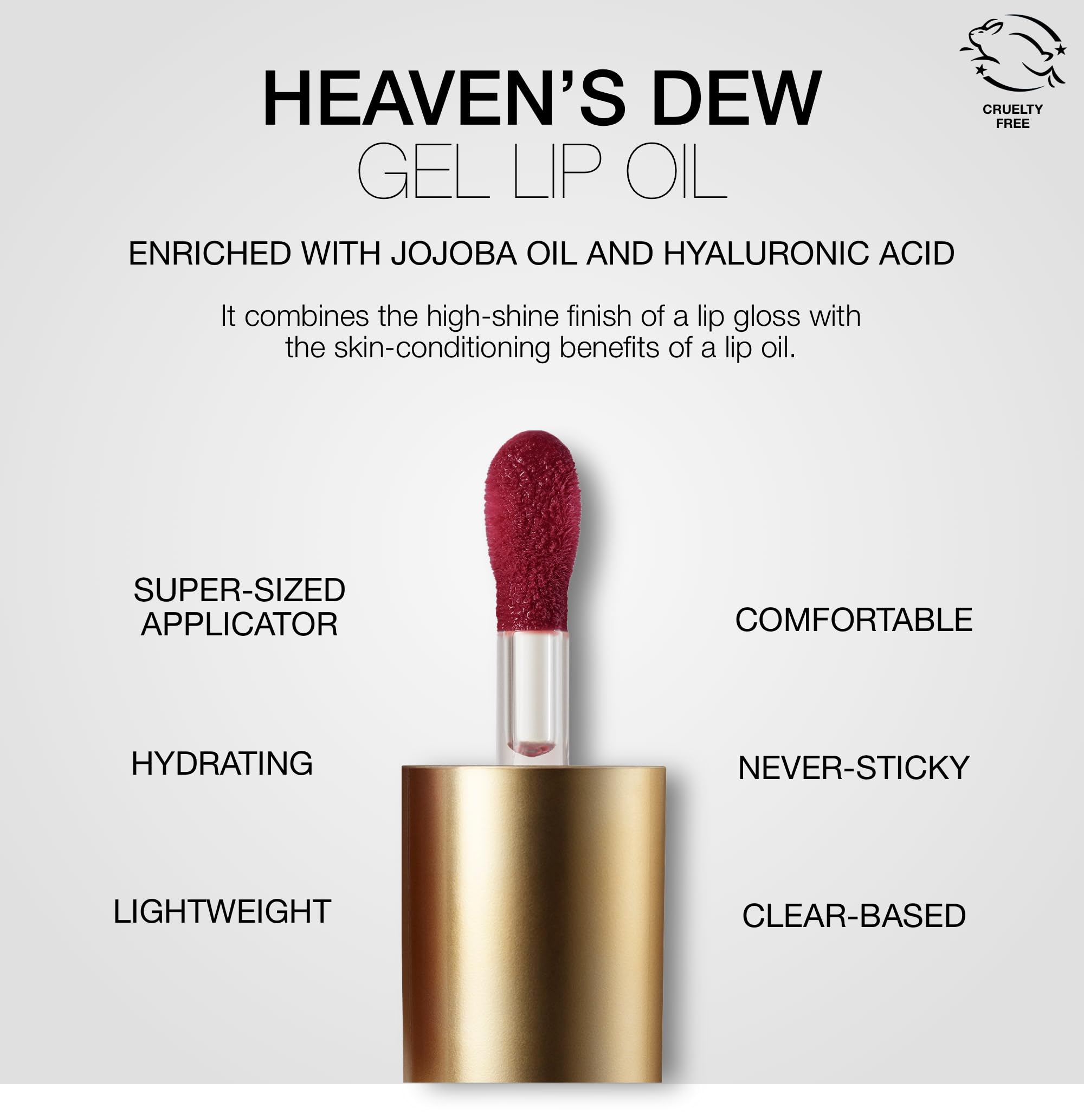 Heaven's Dew Gel Lip Oil 5.35ml - Jammin’, Jammin', 5.35 ml (Pack of 1) - Image 2