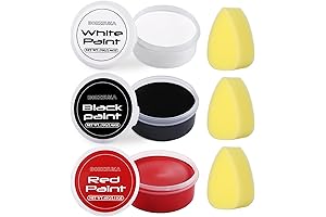 BOBISUKA Red Face Body Paint Halloween Makeup Kit