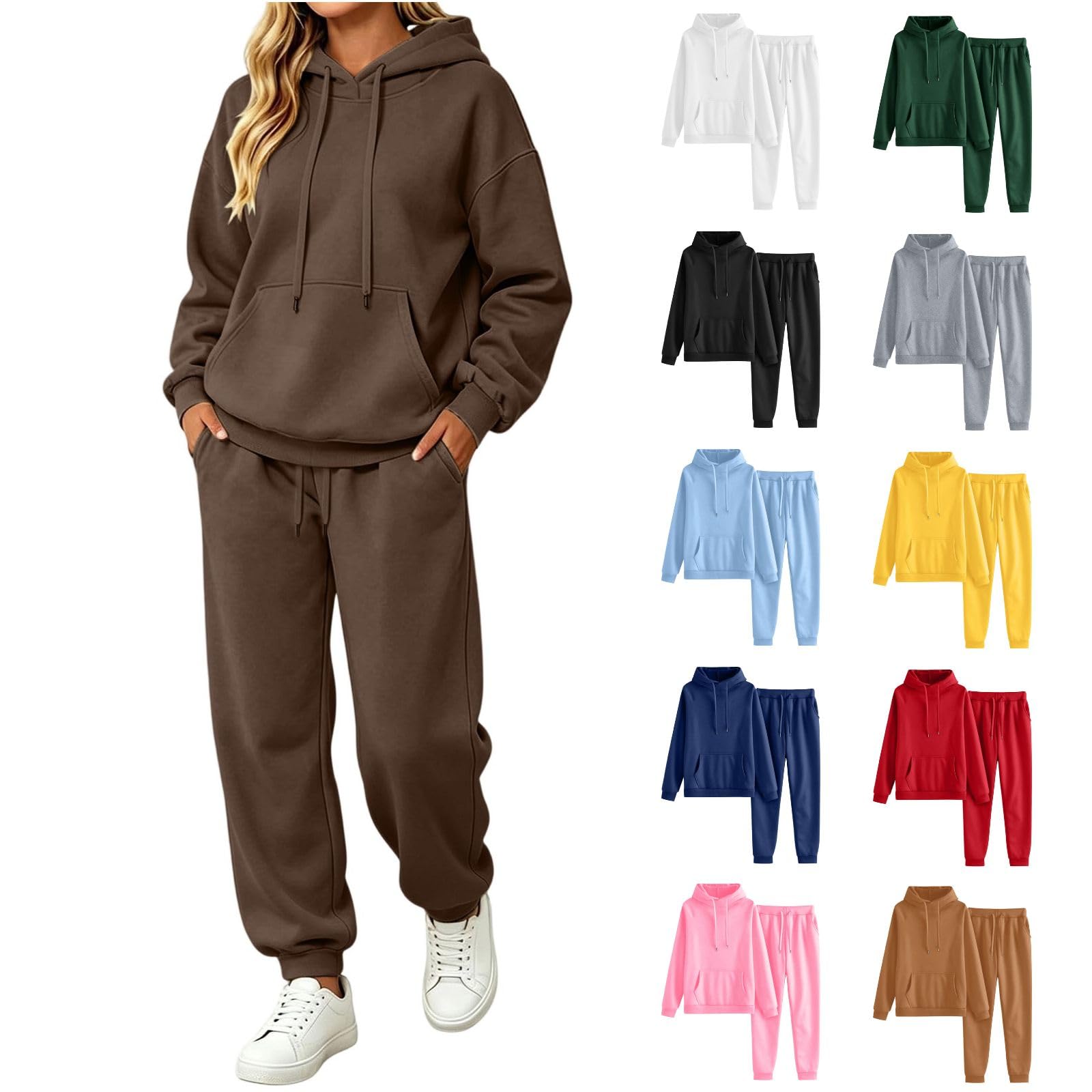 Womens Sweatsuits 2 Piece Set Casual Fall Outfits 2026