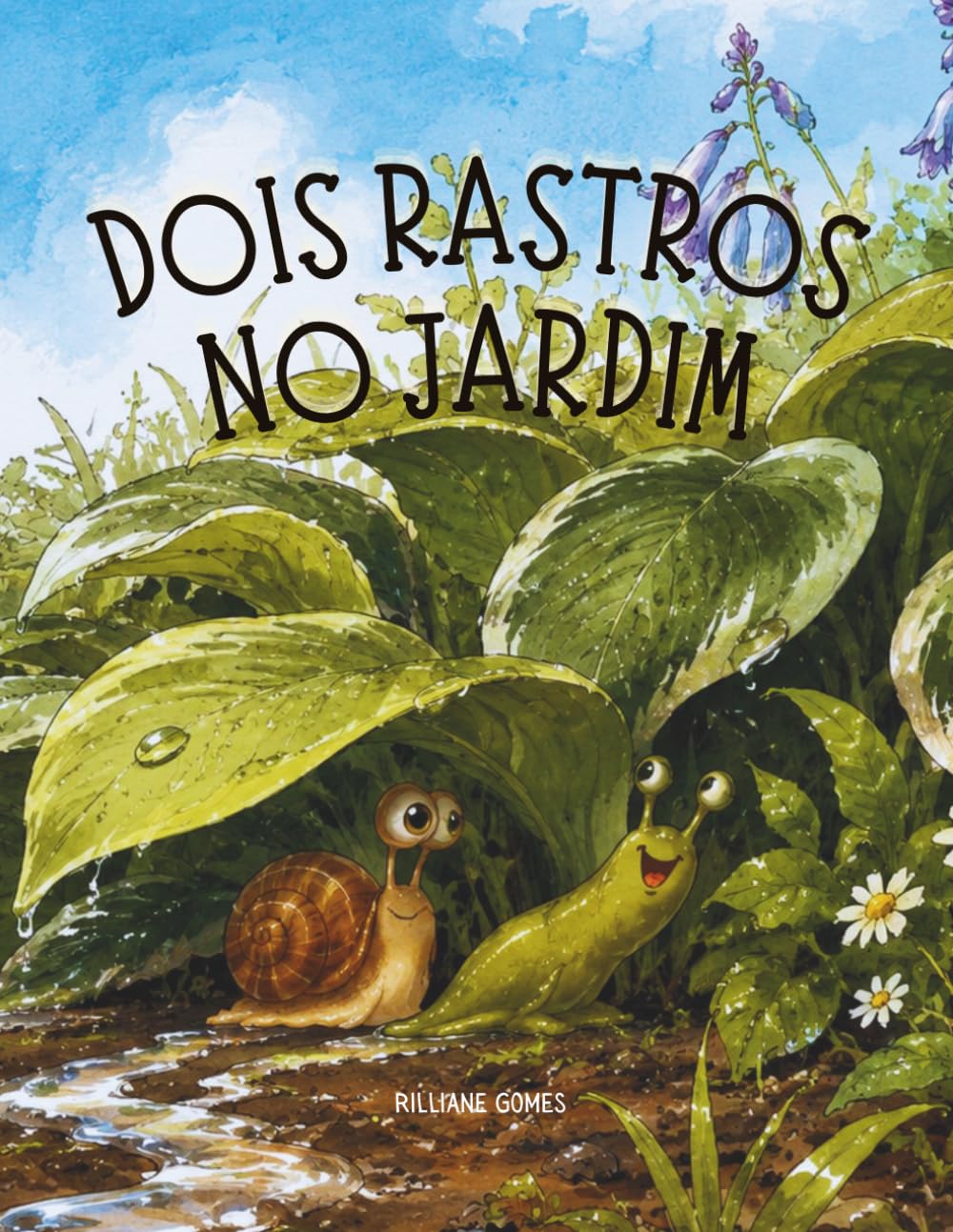 Dois Rastros no Jardim: Uma aventura sobre amizade e encontrar o seu lugar no mundo