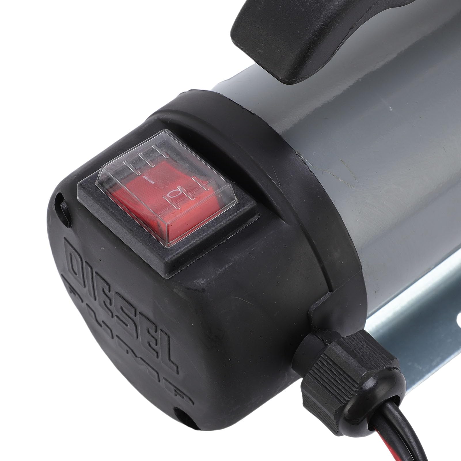 Sxhlseller Zestaw Pompy Paliwa, Elektryczna Pompa do Przetaczania Paliwa Samozasysająca Pompa 120 W 40 L Min. Maks. wysokość Podnoszenia 8 M z Wbudowanym Zaworem Obejściowym i siatką Filtra do