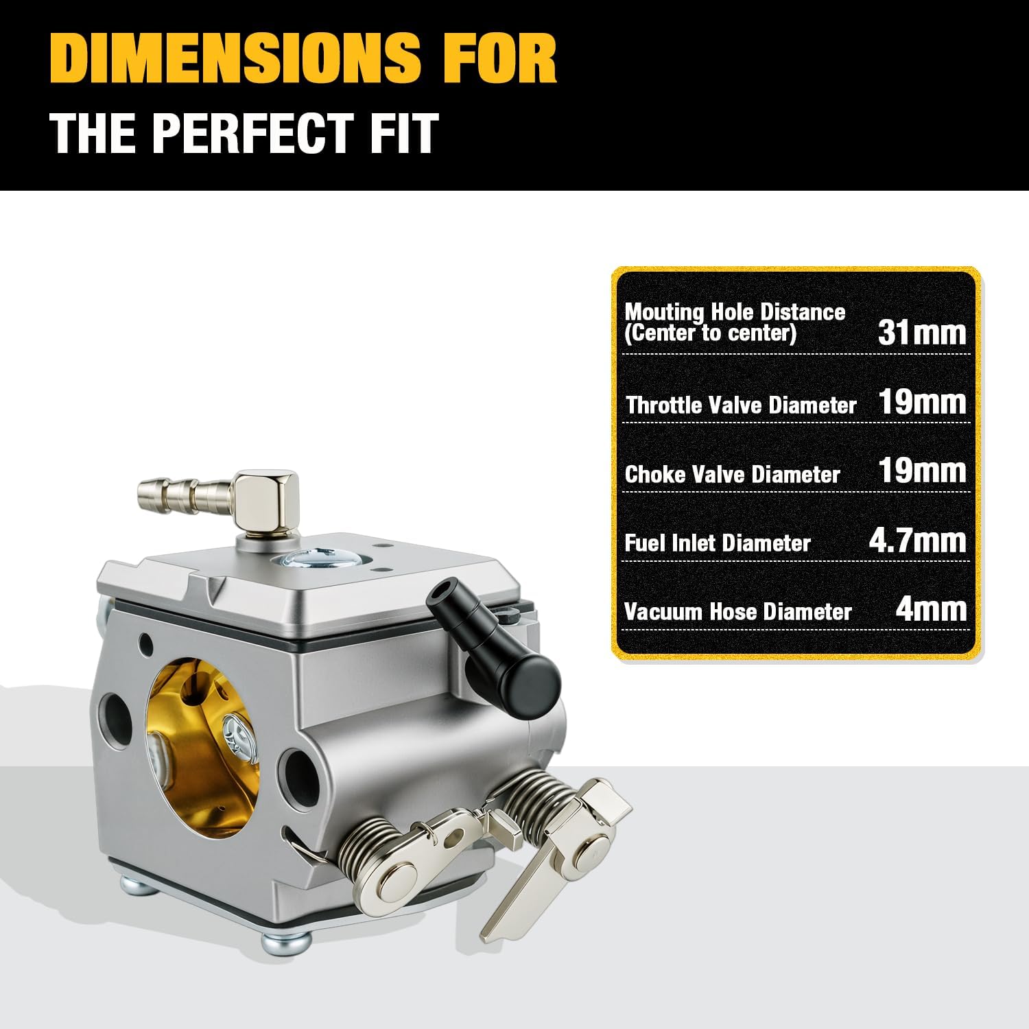 Carburetor Kit A021001662 Compatible with Shindaiwa 591 and ECHO CS-590 CS-600P Chainsaws Replace OEM A021001661 A021001660 with Air Filter Fuel Filter Spark Plug and Vent Kit