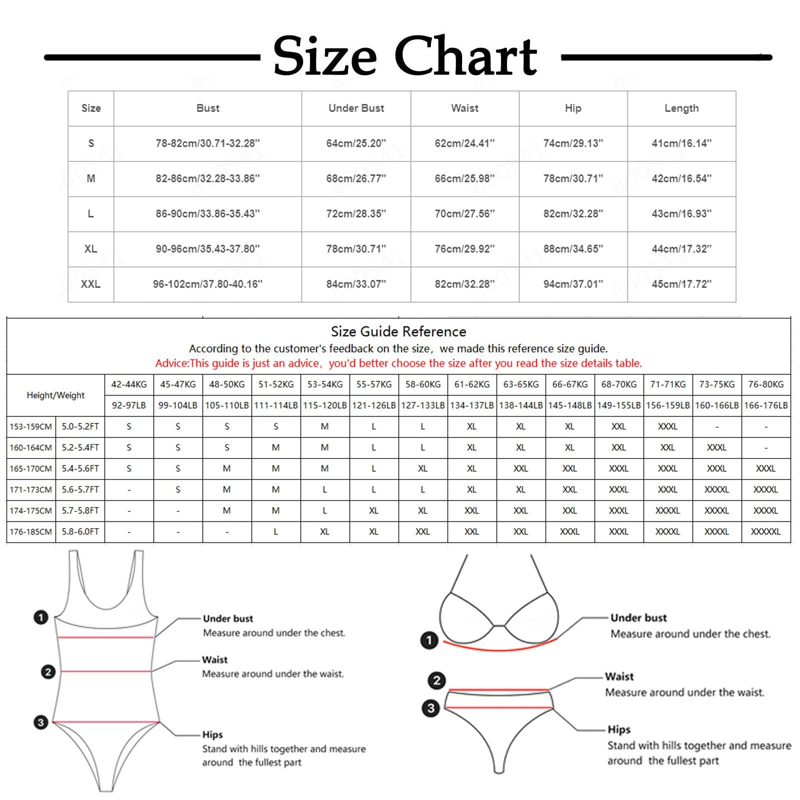 Generisch Bikini da donna, costume da bagno con spacco, con stampa quadrata, tankini