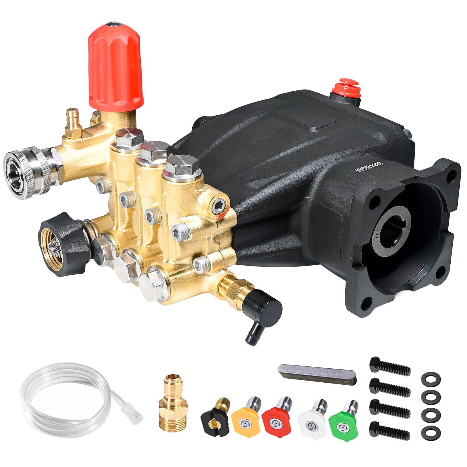 Photo 1 of COYARDOR 3/4" Shaft Triplex Pressure Washer Pump 3600PSI