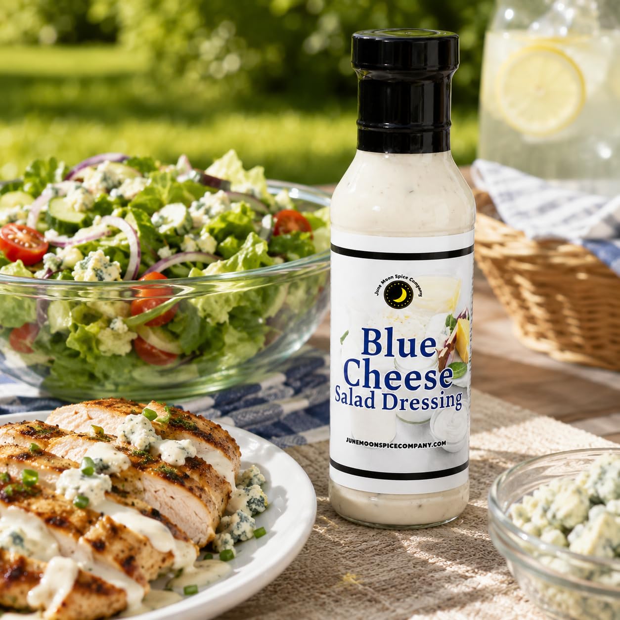 blue cheese dressing buy Premium | Salad | Salads, Wings & Veggies Your Guide To The Women's Tall and with no high Color:White Black Flower