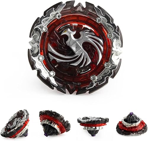 Miniatura 8 de Bay Blades para Bey Battle Booster B-131 Dread Dead Phoenix .0.at Burst Toy Starter Battling Tops Pack Gaming Top Toys con B-184 Bey Launcher LR