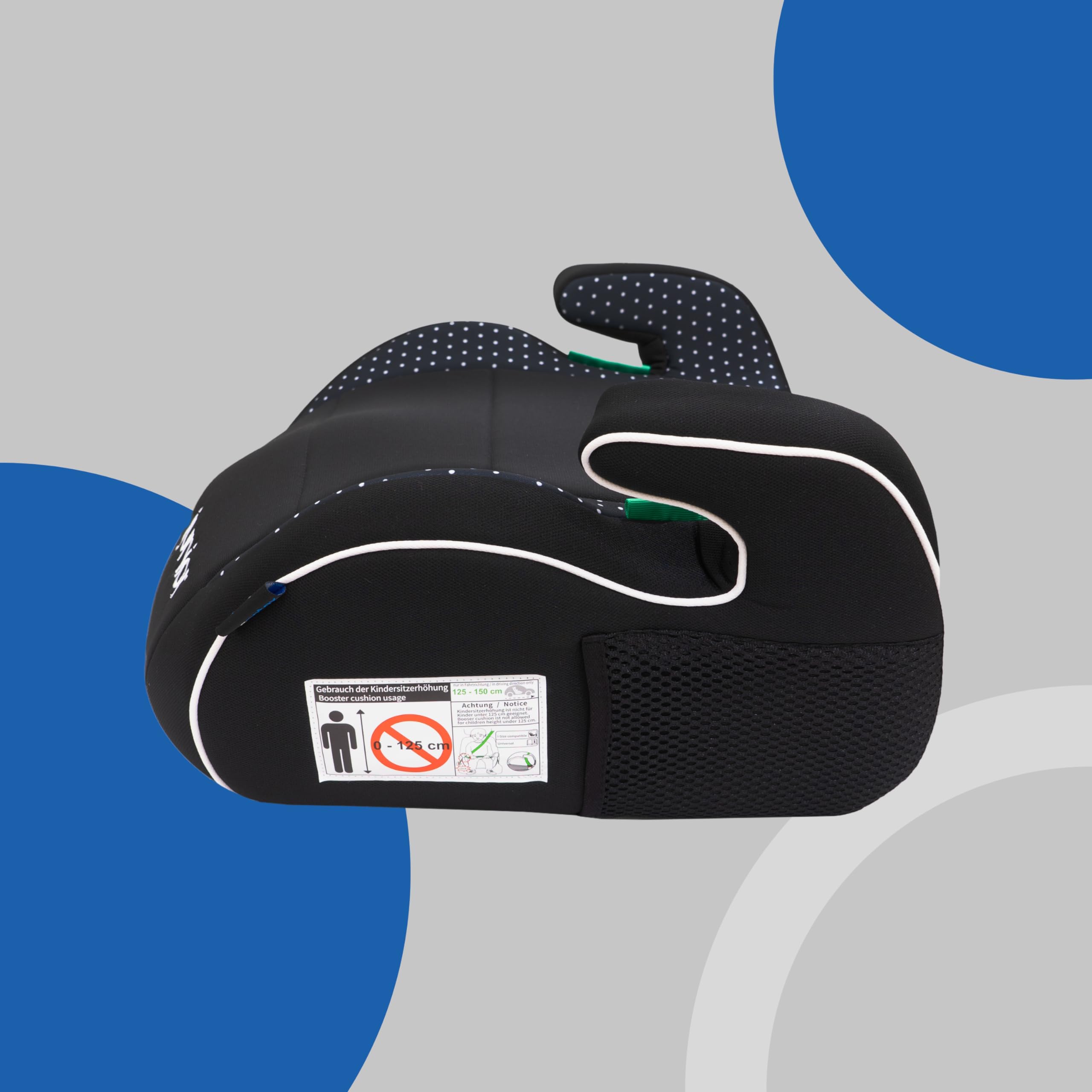 PETEX "Max" 2 x podwyższenie fotelika dziecięcego, i-Size R129/03, niebieski/biały