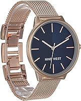 Vista 3 de Nine West - Reloj con correa de malla para mujer