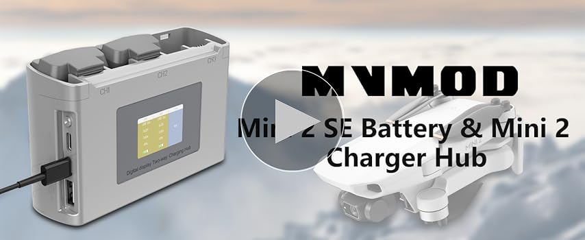 Amazon.com: MVMOD Mini 4K/Mini 2 Battery 2Pack with Charging