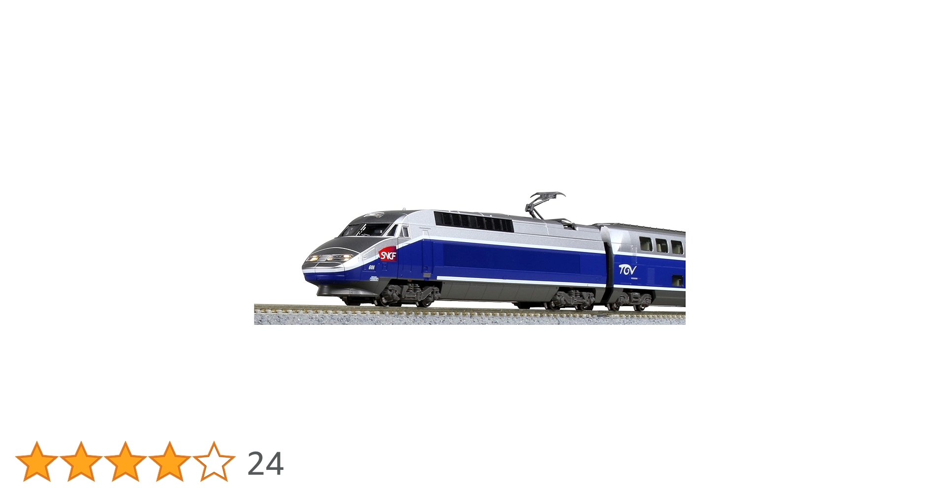 Amazon | KATO Nゲージ TGV Réseau Duplex (レゾ