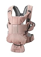 Vista 1 de BabyBjörn Portabebés Free, Malla 3D, Rosa Empolvado