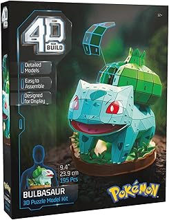 Comprar PUZZ4D - Maqueta Bulbasaur de 195 Piezas, Puzzle 3D Pokemon Bulbasaur de 23,9 cm, Maquetas para Construir Adultos y Niños - Puzzles para Adultos y Niños - 6075062 - Juegos de Mesa - Juegos Infantiles
