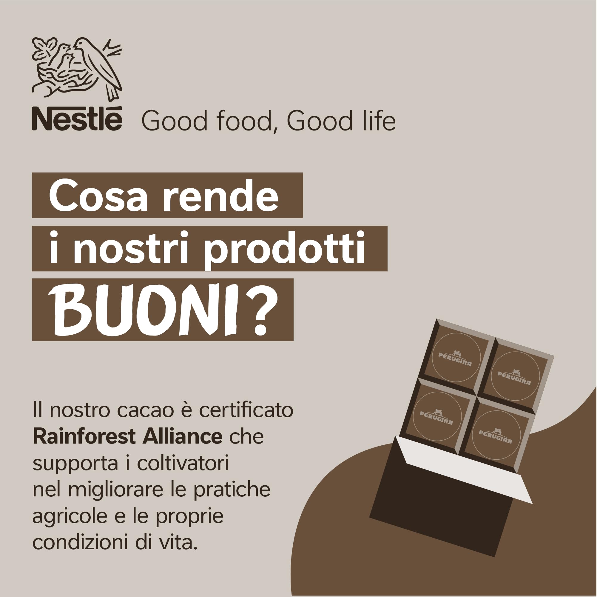 PERUGINA PROFESSIONALE Cubetti Fondente Extra Luisa 55% Sacco 4kg | Cubetti di cioccolato fondente 55% per lavorazioni professionali.
