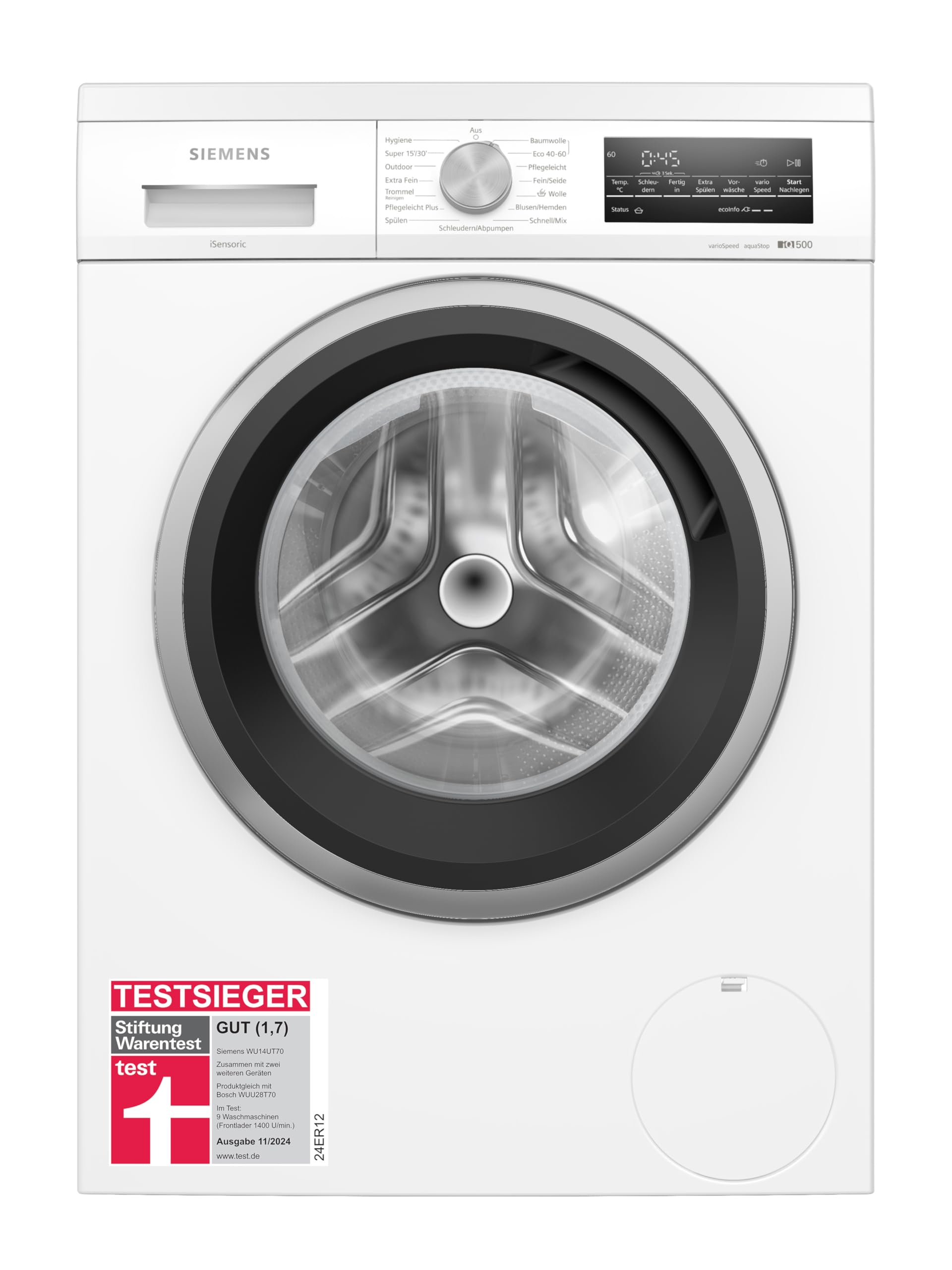 Siemens WU14UT70 iQ500 Waschmaschine