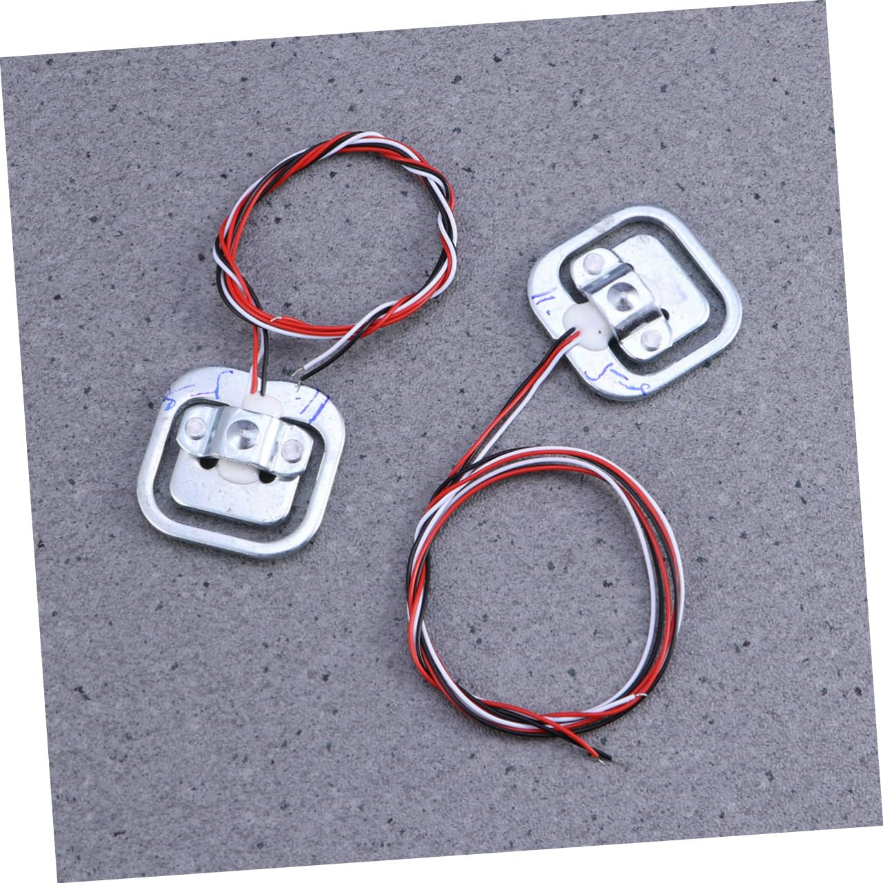 Produktbild von YOSADIER Mini-Wägezellen – 4 Stück, Halbbrückensensoren Für Personen-, Post- & Fischwaagen, Silber
