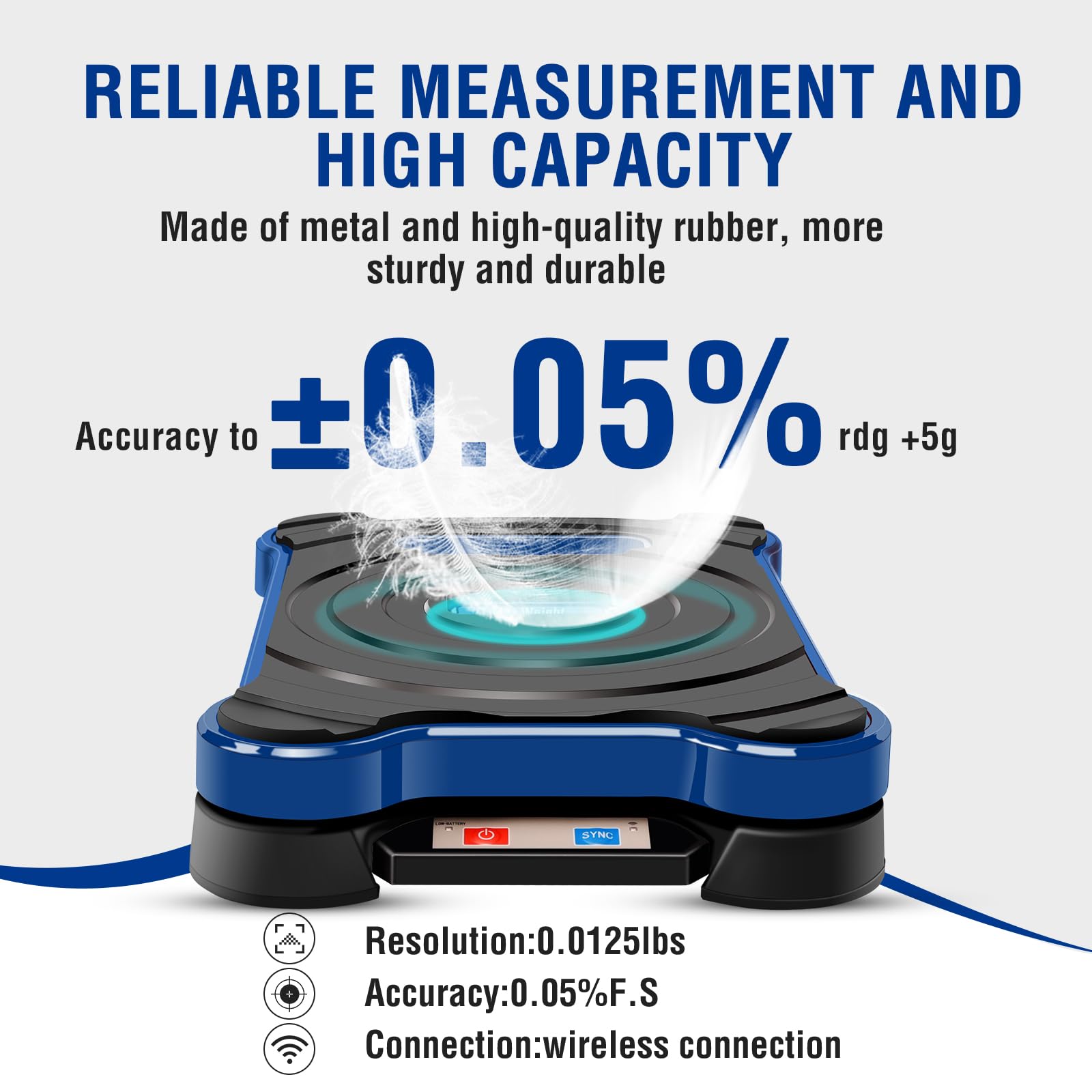 Balance de réfrigérant Bluetooth, balance numérique pour fréon avec télécommande portable, balance de charge de climatiseur sans fil haute précision, balance pour fréon CVC avec boîtier portable
