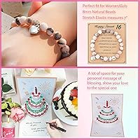 Vista 6 de Sweet 16 Birthday Gifts For Girls, Happy 16th Birthday Gifts for Girls，Gifts for 16 Year Old Girl Best Friends Female Daughter Sister Her Girlfriend