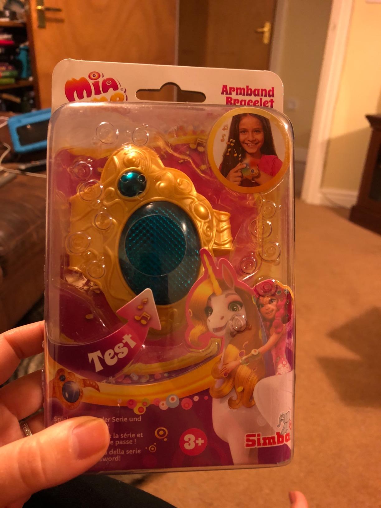 Simba – Bracelet Mia And Me Avec Lumière Et Son – Mélodie Et Couleurs – Dès 3 Ans – Version Allemande