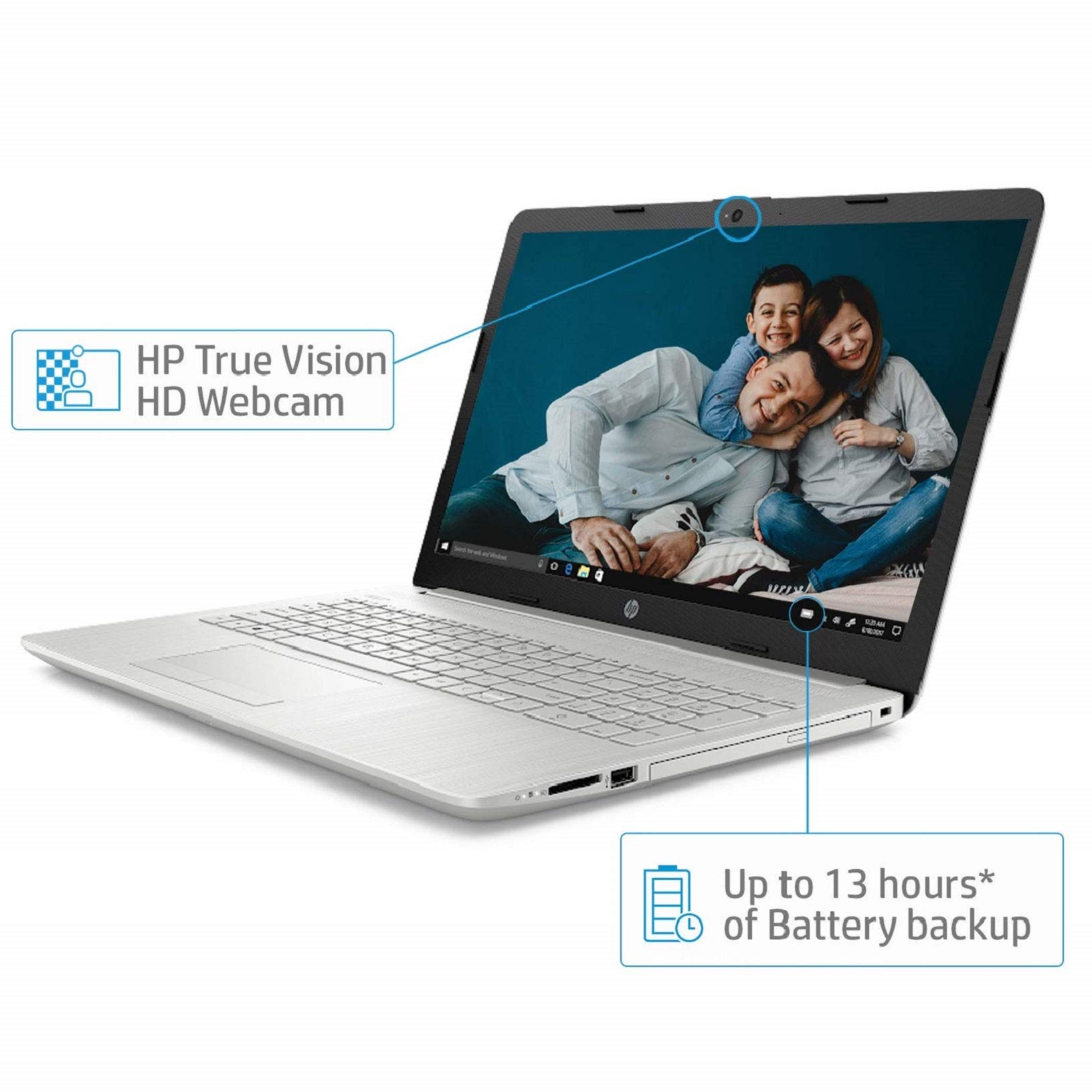 HP 15 Ryzen R3 15.6-inch Full HD Laptop (4GB/1TB HDD/Windows 10