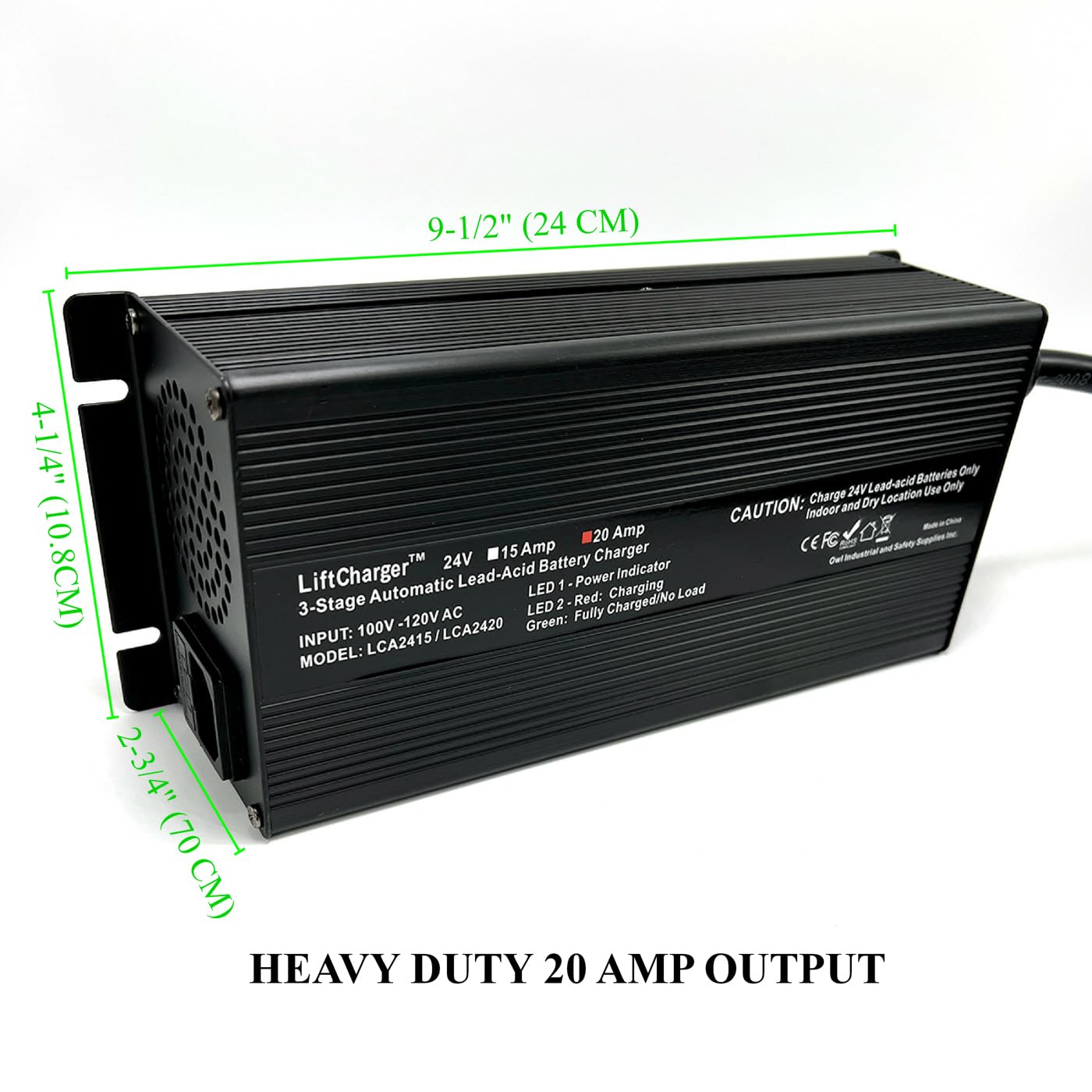 Amazon.com: 24V 20 Amp Portable Ground Power Supply Unit and