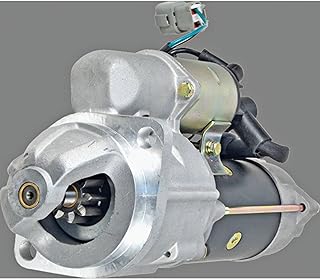 DB Electrical 410-50019 Starter Compatible With/Replacement For Komatsu PC60 Excavator (88-94), 600-813-4410, 600-813-4411 111212 410-50019R 18101 0-23000-0330 0-23000-0331 0-23000-0332 0-23000-0333