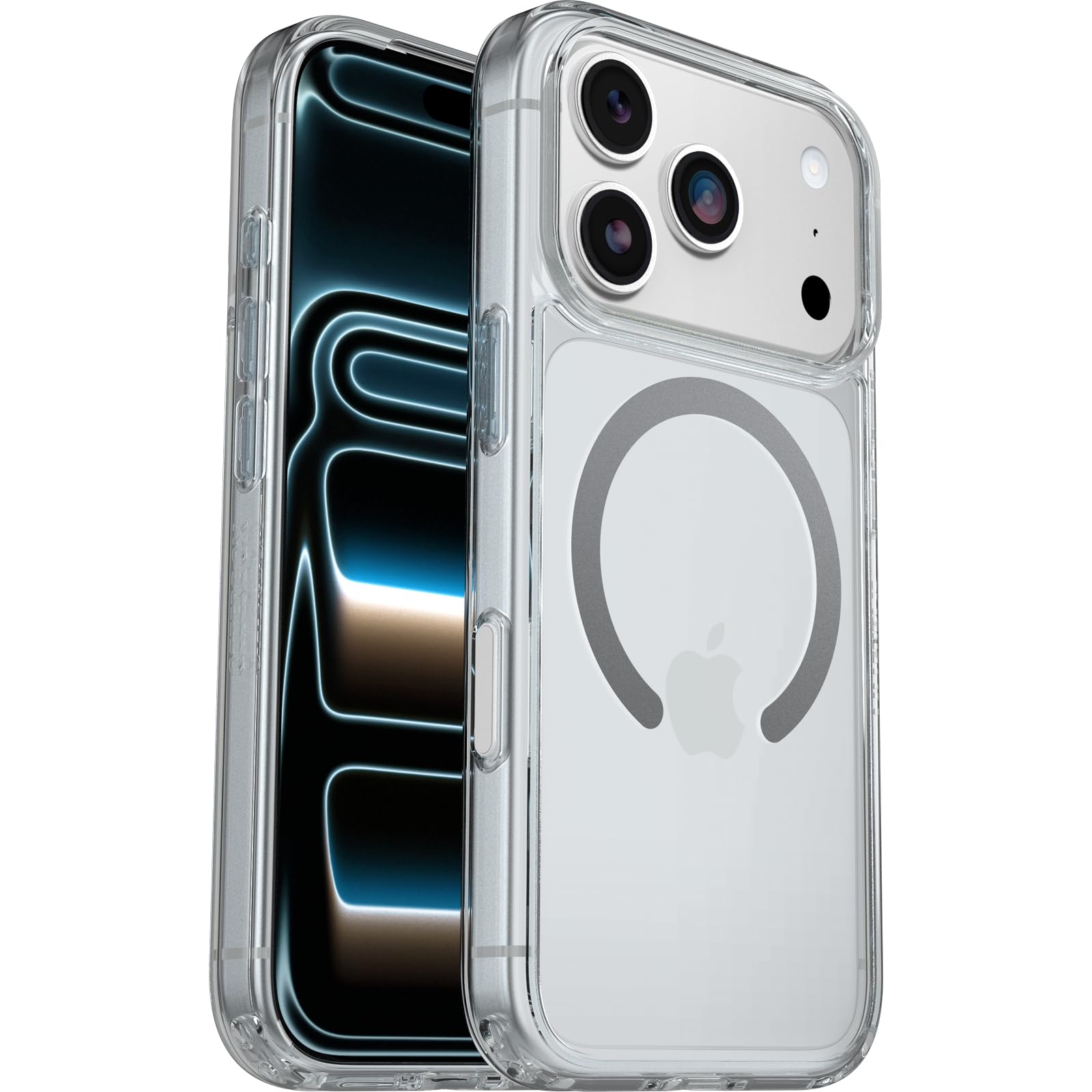 OtterBox Symmetry Series Clear MagSafe Case iPhone 17 Pro Shockproof Clear