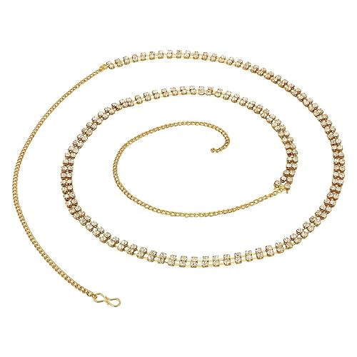 Vama Fashions Gold Plated Belly Chain Traditional Kamarband for Women Wedding Jewellery for Bridal.