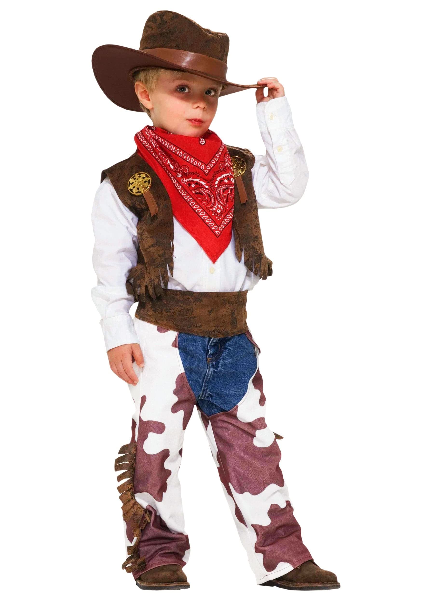 Amazon.com: Rubies Cowboy Kid Costume for Kids, Boy's Small