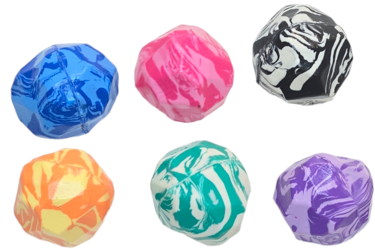 Amazon.com: Zugar Land Hi-Bounce Rock Balls (2