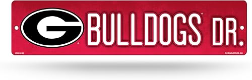 Miniatura 120 de NCAA Rico Industries Placa de calle de plástico Placa de calle de plástico de 4" x 16" Color del equipo,Alternativo,Champ,man