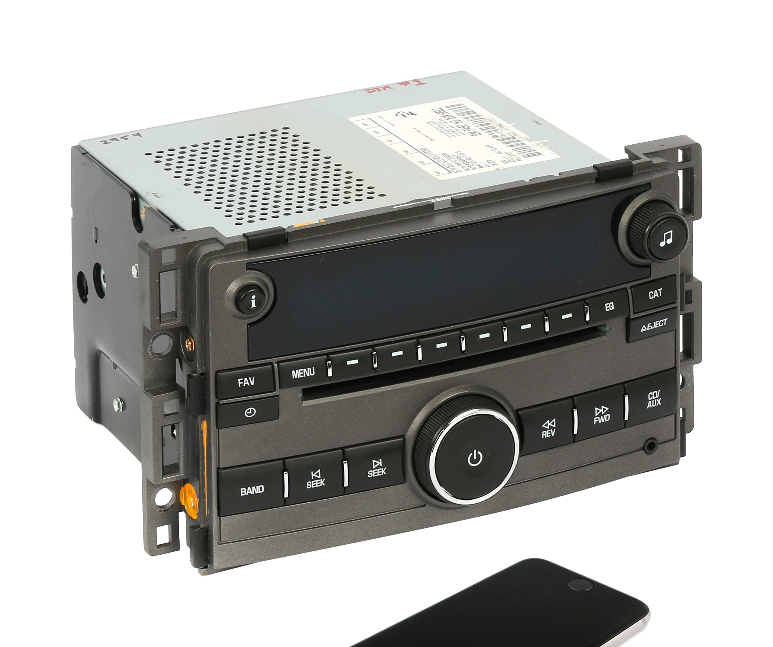 1 Factory Radio AM FM CD Radio w Aux Bluetooth Radio US8 Compatible with 2009-11 Chevrolet HHR 20919552