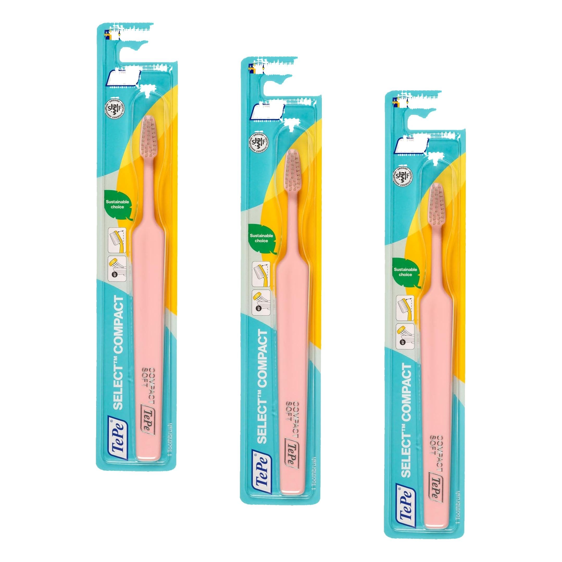 TEPE Select Compact Soft Yumuşak Diş Fırçası (3 paketi)