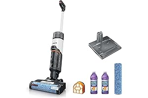 Shark Wet Dry Mop and Vacuum Cleaner All-in-One Cordless Machine: HydroVac MessMaster with Self-Cleaning System
