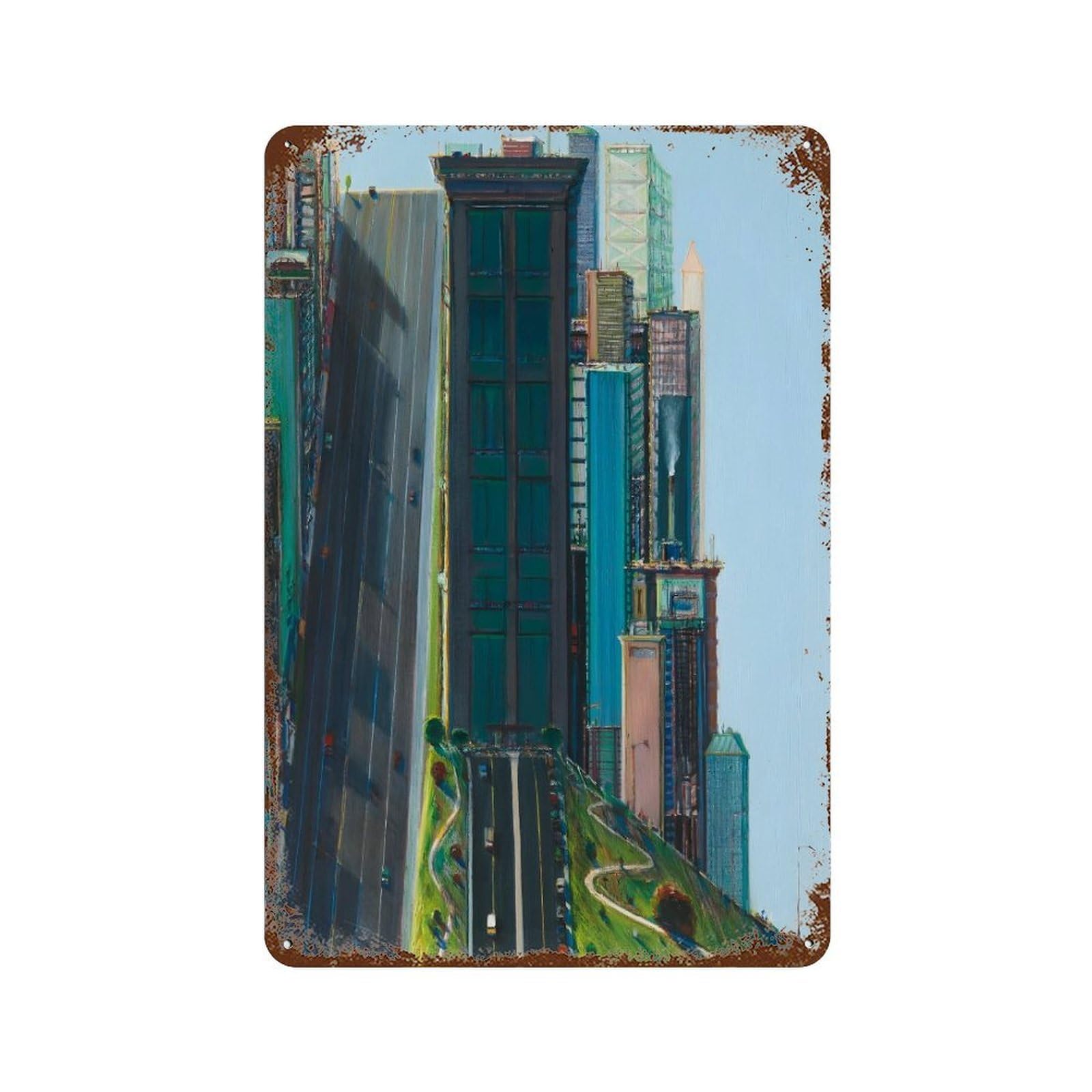 xiaoxiaoshen Wayne Thiebaud Pop (39) Wall Decor Art Metal Tin Poster Modern Home Decor Art Home Bar Shop Decorations Vintage Sign 30x20cm