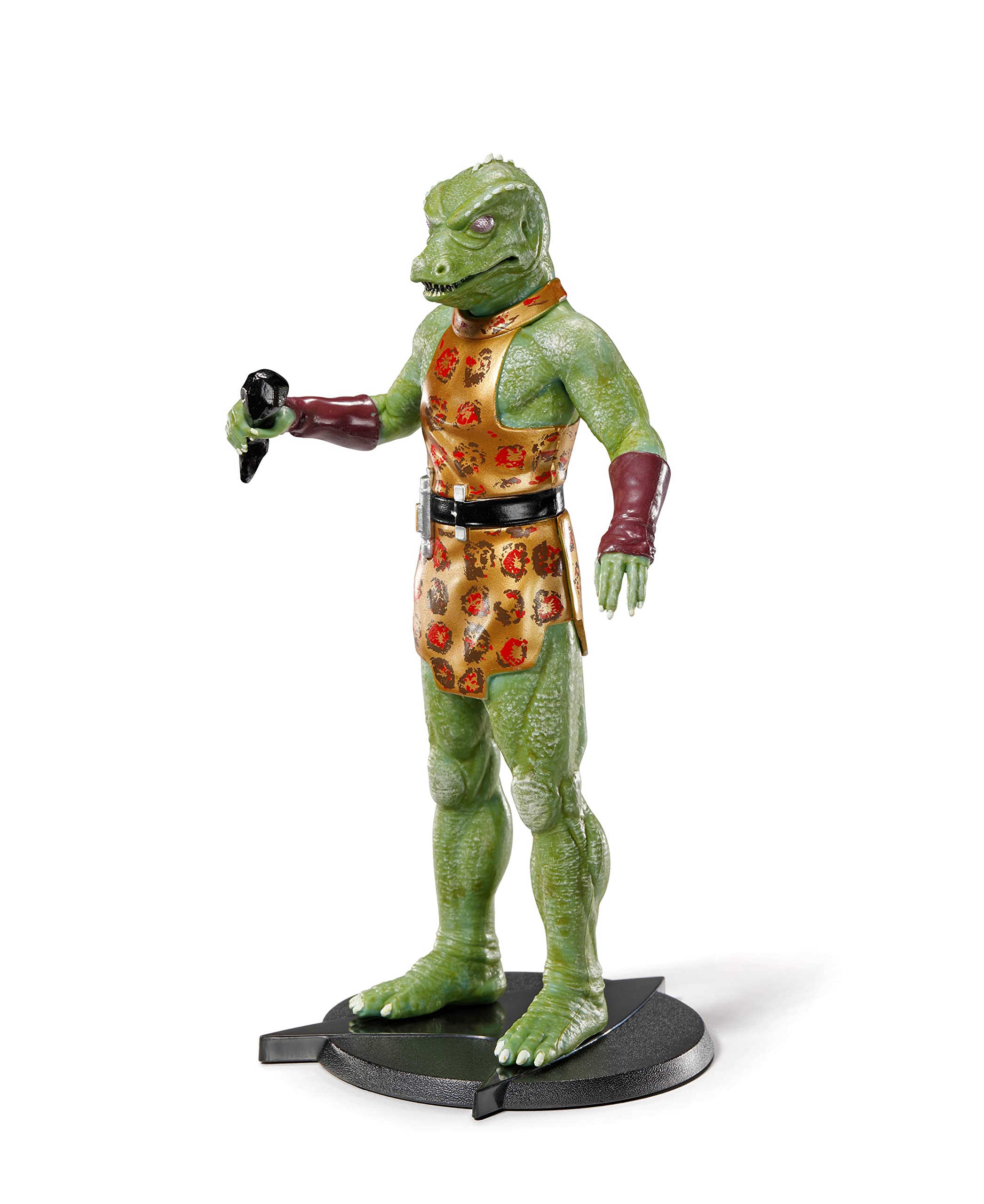 NOBLE COLLECTION BendyFigs Star Trek: The Original Series figurine flexible Gorn 19 cm, Green, 7.5 inches - Image 3
