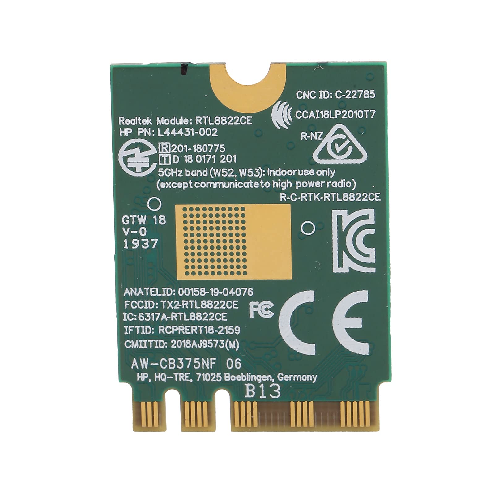 Amazon.co.jp: Wifiモジュール、2.4 / 5.0GHz Bluetooth 5.0 M.2 NGFF