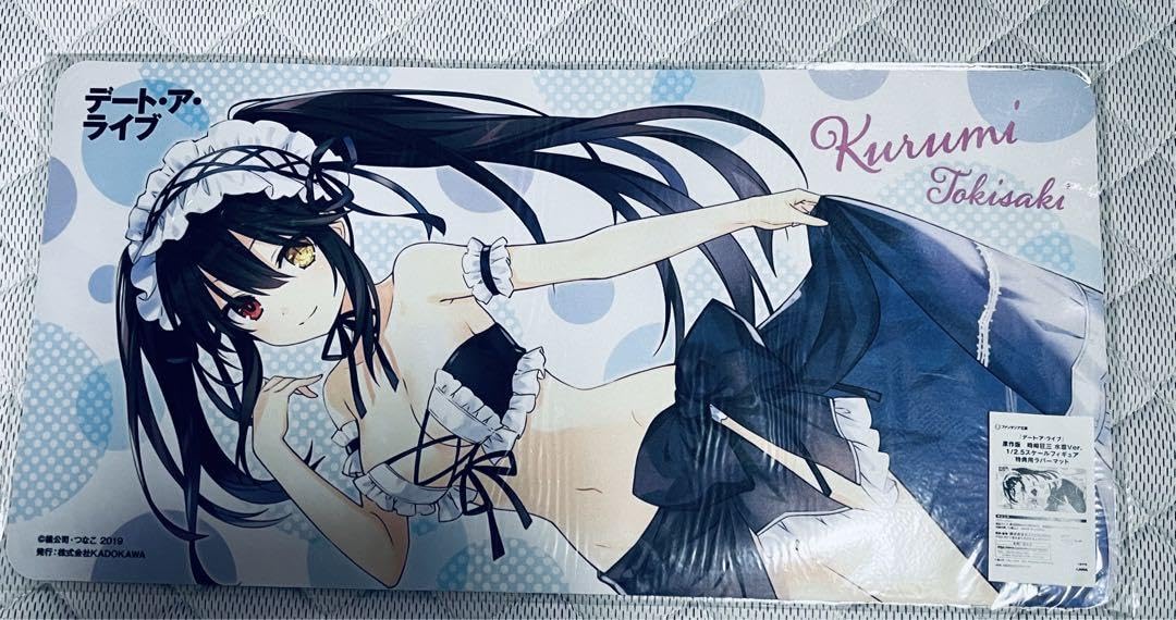 デート・ア・ライブ　時崎狂三　ラバーマット まとめ売り rubbermat_dalfifth10_1.jpg