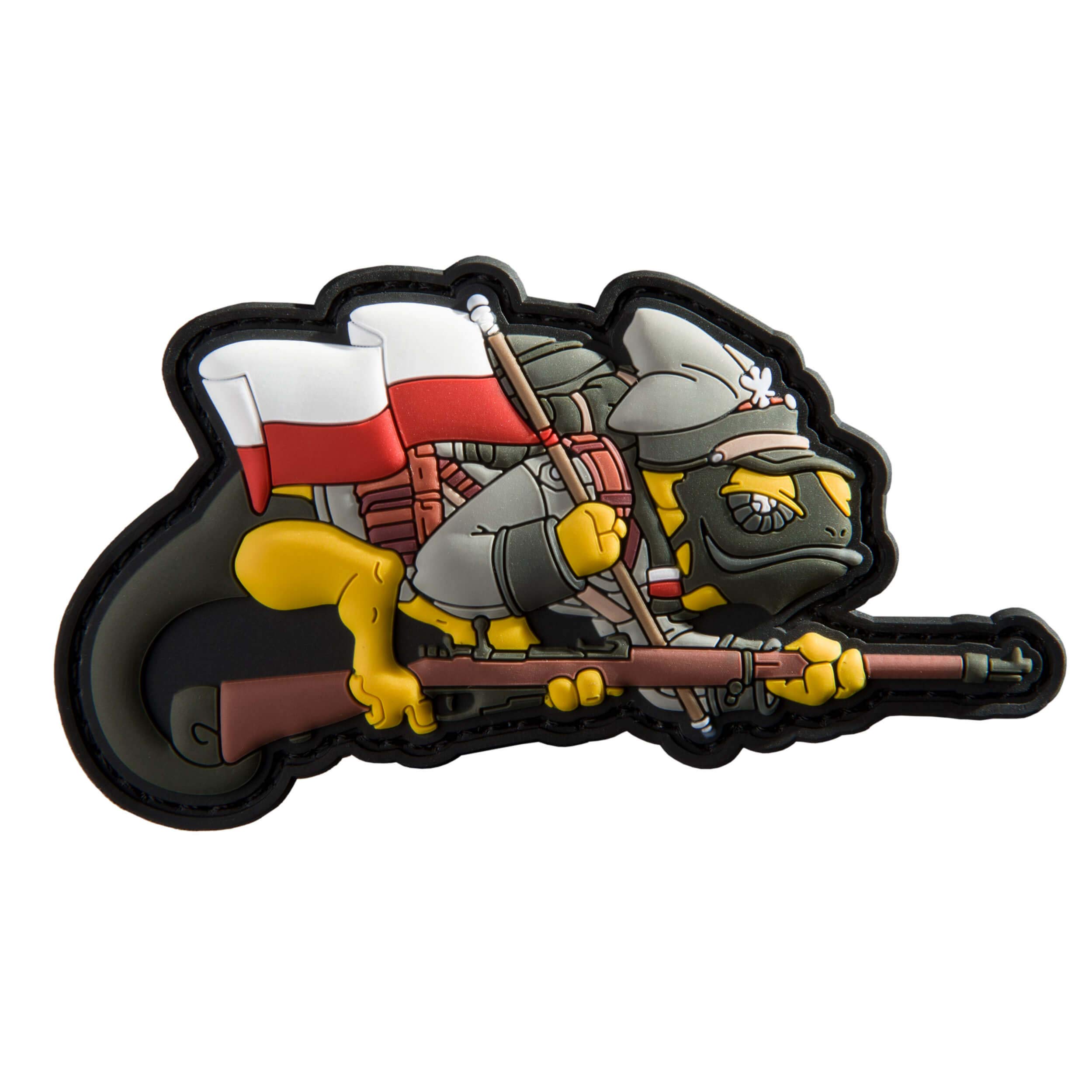 PatchlabChameleon Polish Independence Day Piece Yellow/Green