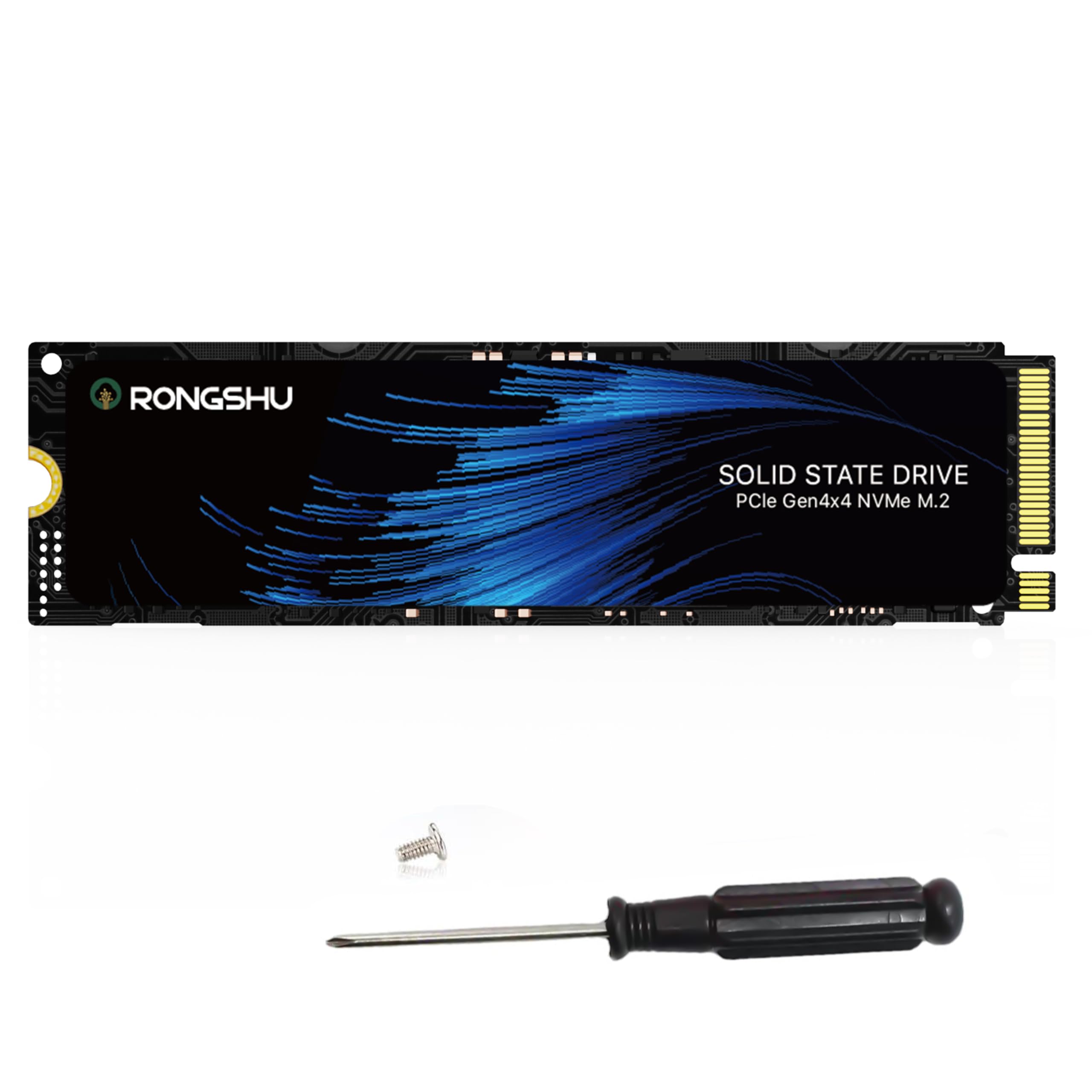 2TB NVMe SSD M.2 PCIe4.0 Gen 4×4, M.2 2280 Unità a stato solido interna per gaming, velocità sequenziale fino a 5.000 MB/s, SLC Cache 3D NAND TLC, compatibile con PS5, laptop (RP5000)