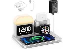 alltripal 5 in 1 Wireless Charging Station for Apple Devices