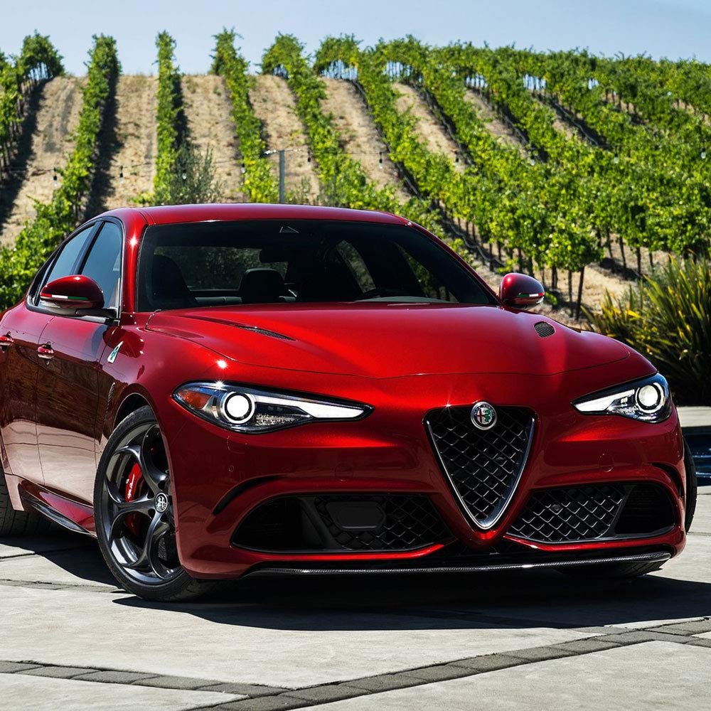 Stripes Strisce Adesive 3D Tricolore Italia Sagomate Alfa Giulia
