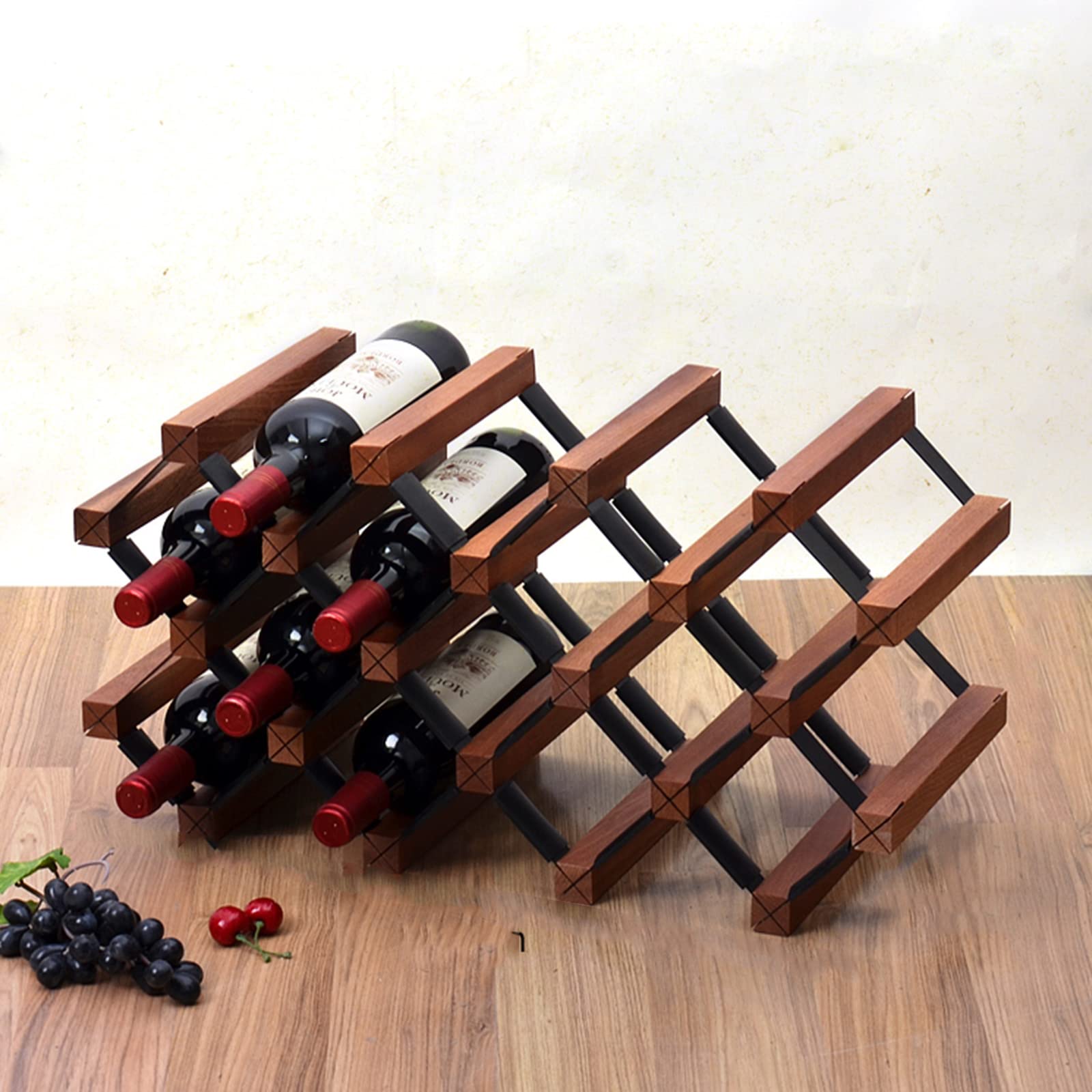 Casier de rangement pour cave à vin maison et comptoir de bar