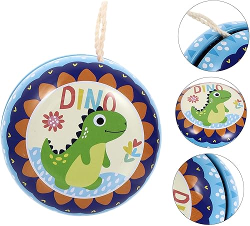 Miniatura 9 de BRIGHTFUFU Tin Yo-yo Antique Metal Yoyo Unresponsive Yoyo Kids Yoyo Toy Educational Yoyo Toy Educational Toys for Kids Pro Yoyo Kids- Yoyos Ball