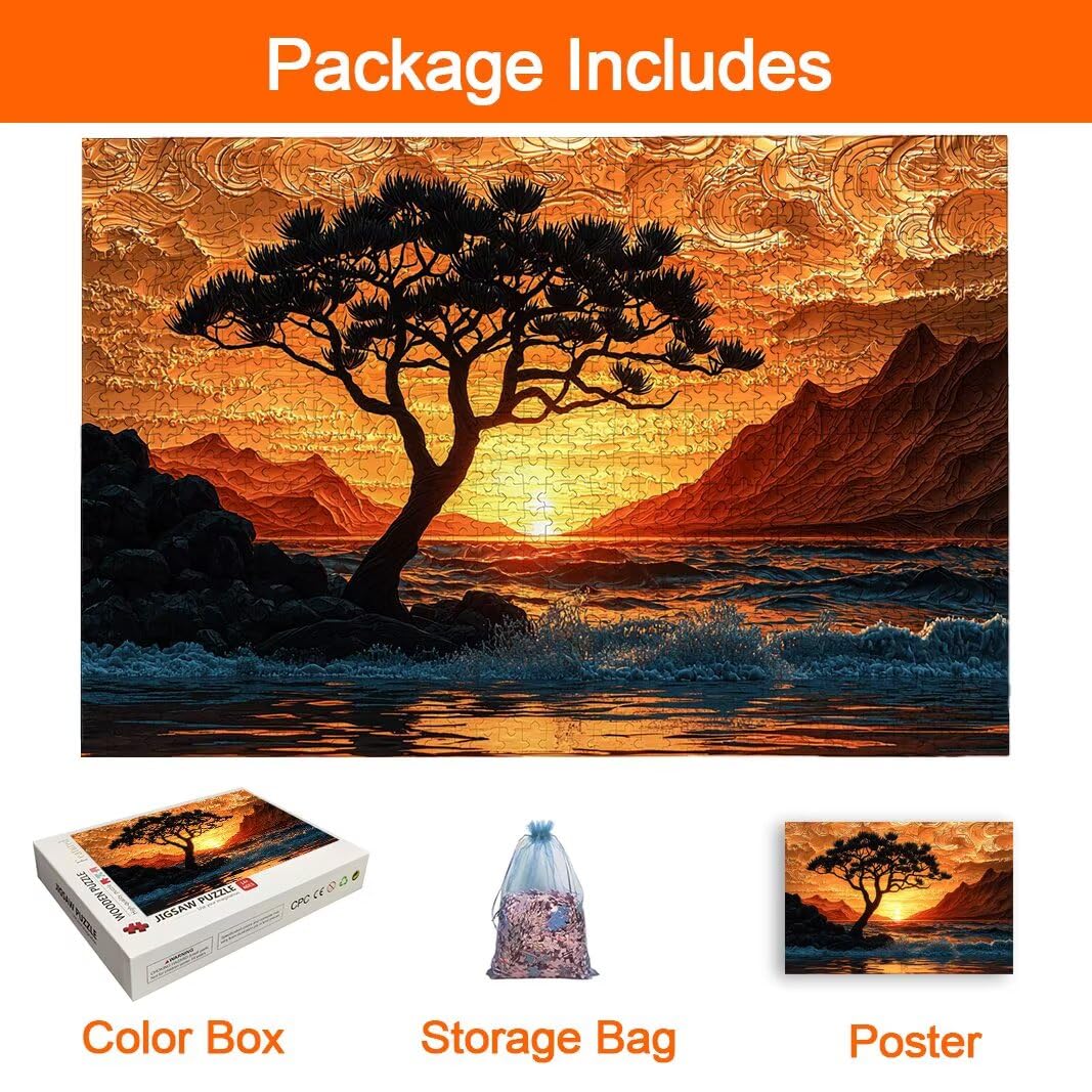 Puzzle 2000 Pezzi, Puzzle Spiaggia, Misura: 100x71cm, Regalo Donna -8711