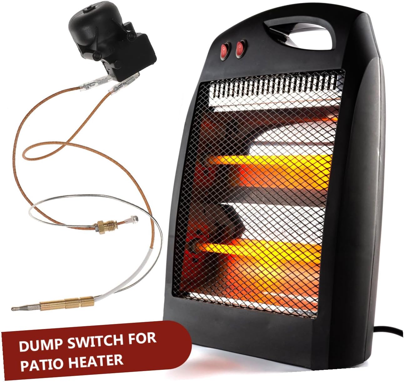 POPETPOP 3sets Thermocouple and Tilt Replacement for Patio Heaters Compatible Outdoor Propane and Gas Heaters for Fixing Ignition Issues and Ensuring Safety