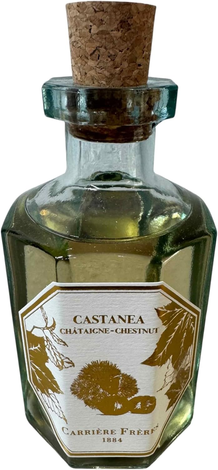 Carrière Frères Chestnut Reed Diffuser, Home Fragrance, 200ml, 6.8 Fl.oz, Recycled Glass Bottle with Natural Reeds