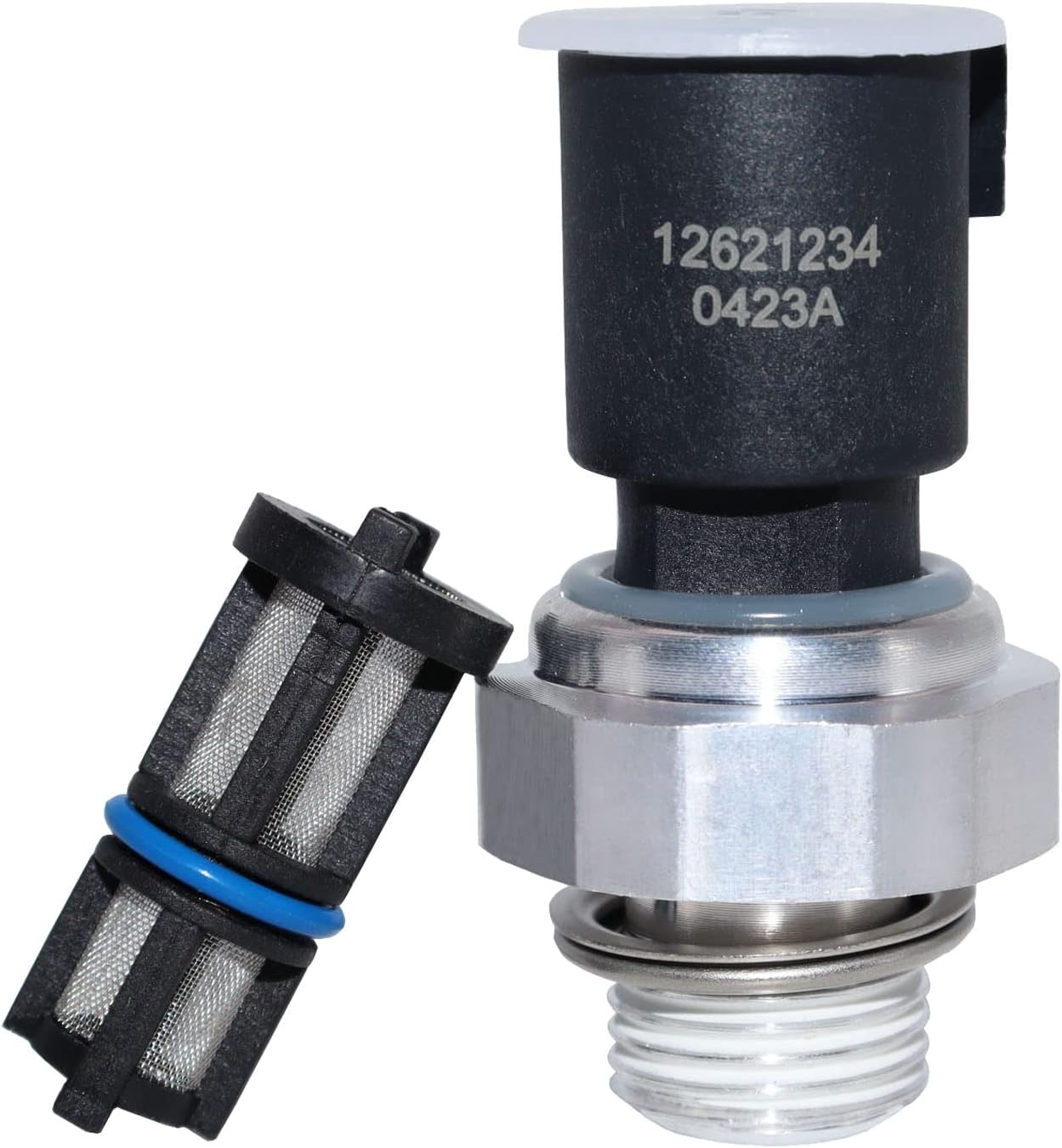Engine Oil Pressure Sensor with Filter Compatible with 09-20 Chevy Chevrolet Avalanche Silverado 1500 2500 3500 Express Suburban Camaro Tahoe Cruze GMC Savana Yukon Cadillac Escalade 12673134