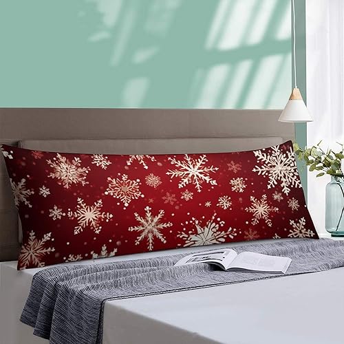 Miniatura 10 de MaSiledy Funda de almohada de cuerpo con diseño de flores y estrellas, estrella, noche, 21 x 54 pulgadas, 20 x 54 pulgadas, funda de almohada grande