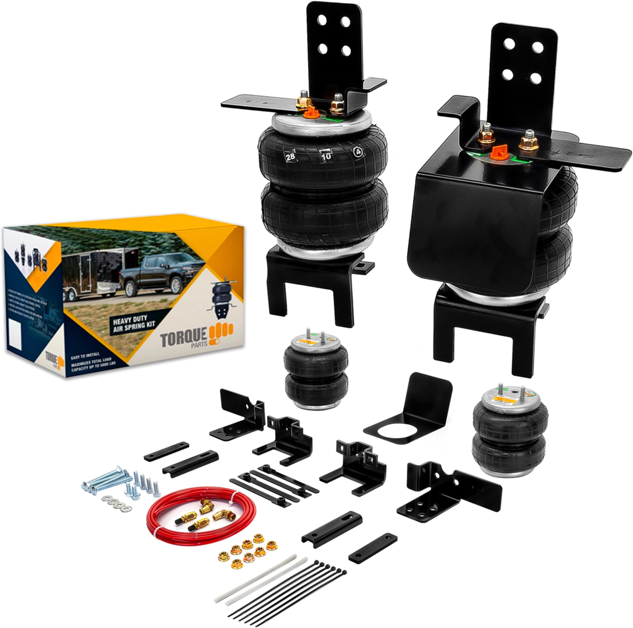 TORQUE Air Spring Bag Suspension Kit with Cradle for 2005